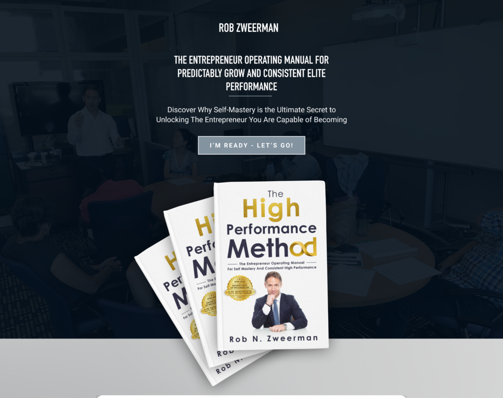 The High Performance Method Ebook - Robzweerman.com