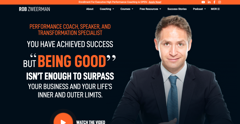 The High Performance Method Newsletter - Robzweerman.com